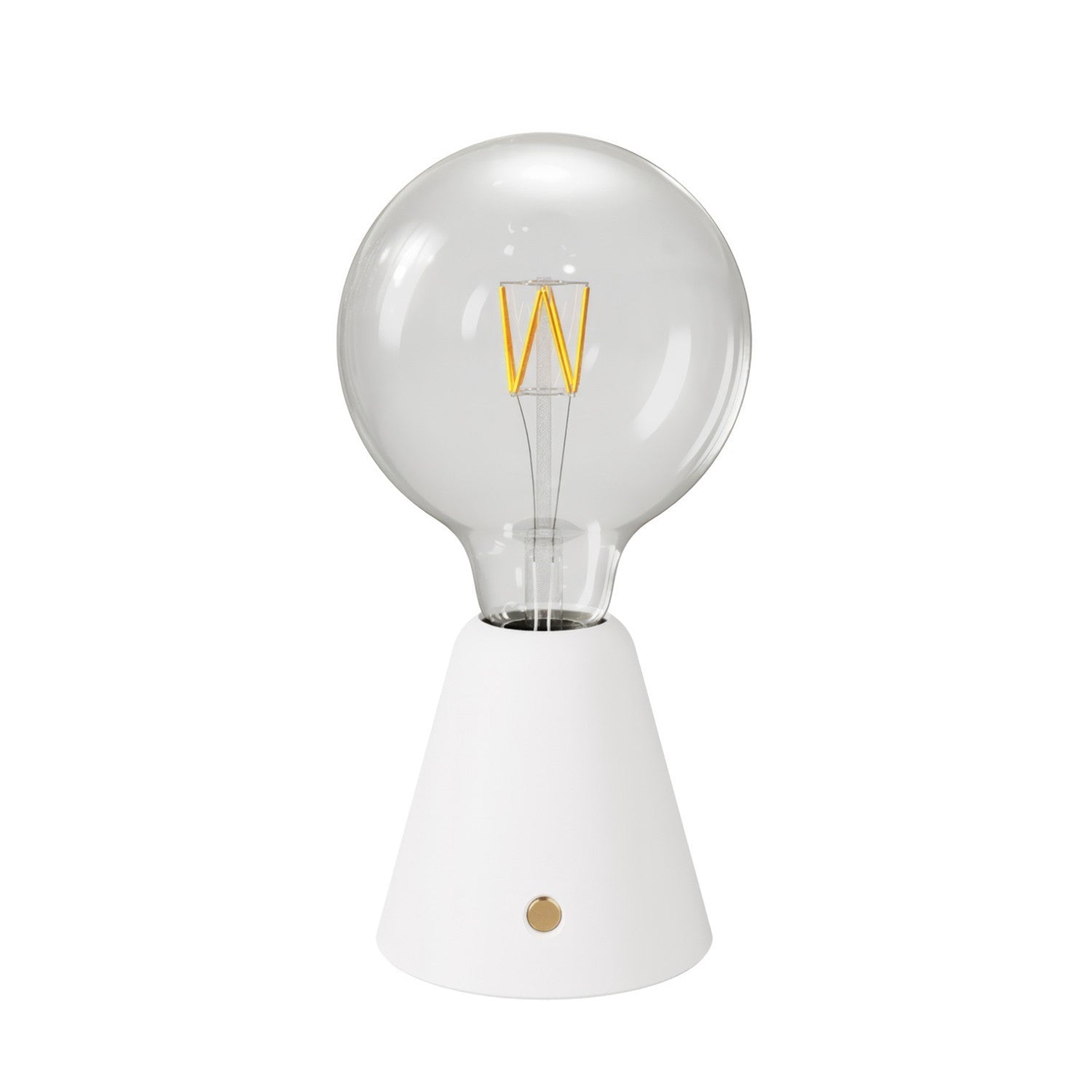 CABLESS01 LED Portable Lamp G125 Light Bulb Set White