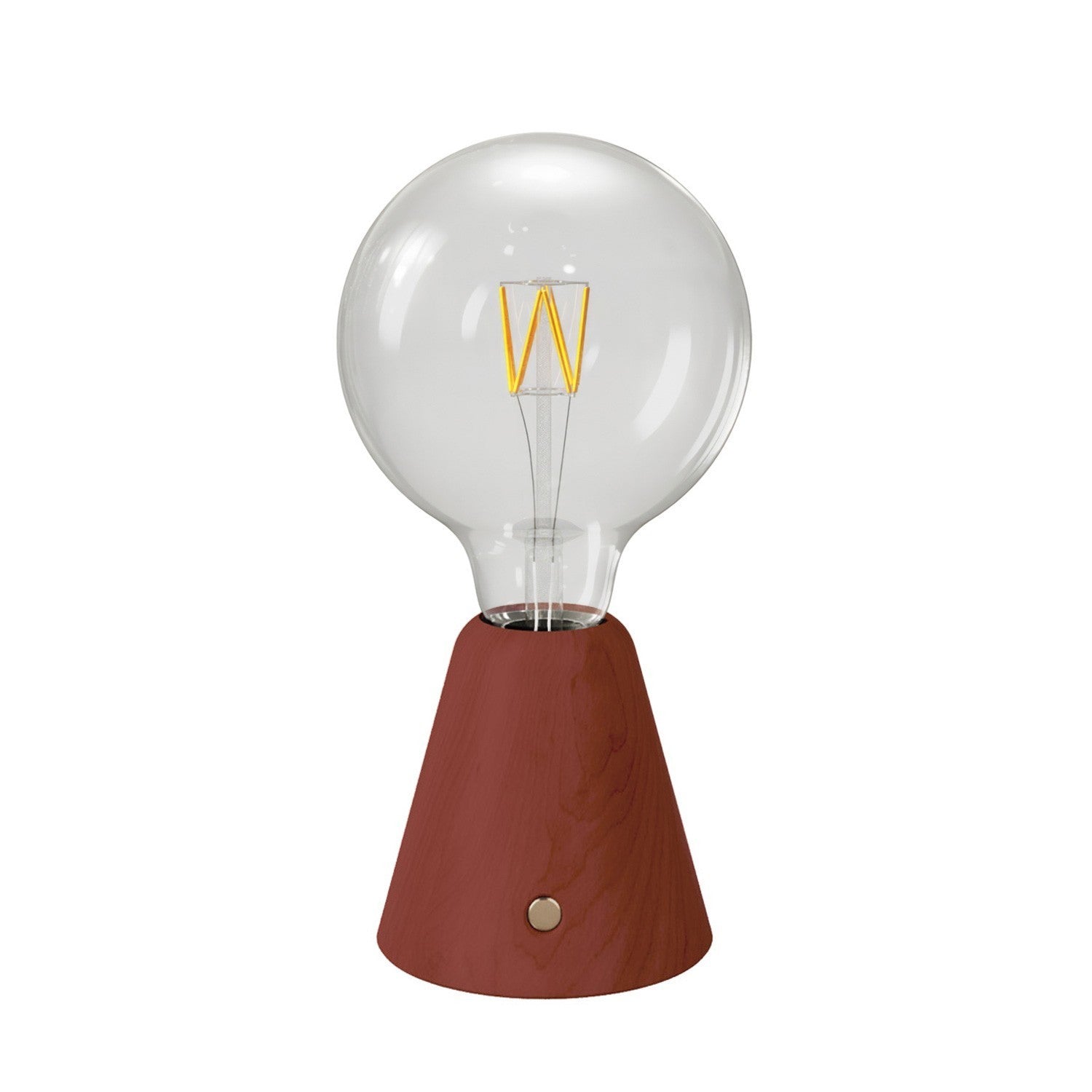 CABLESS01 LED Portable Lamp G125 Light Bulb Set Terracotta
