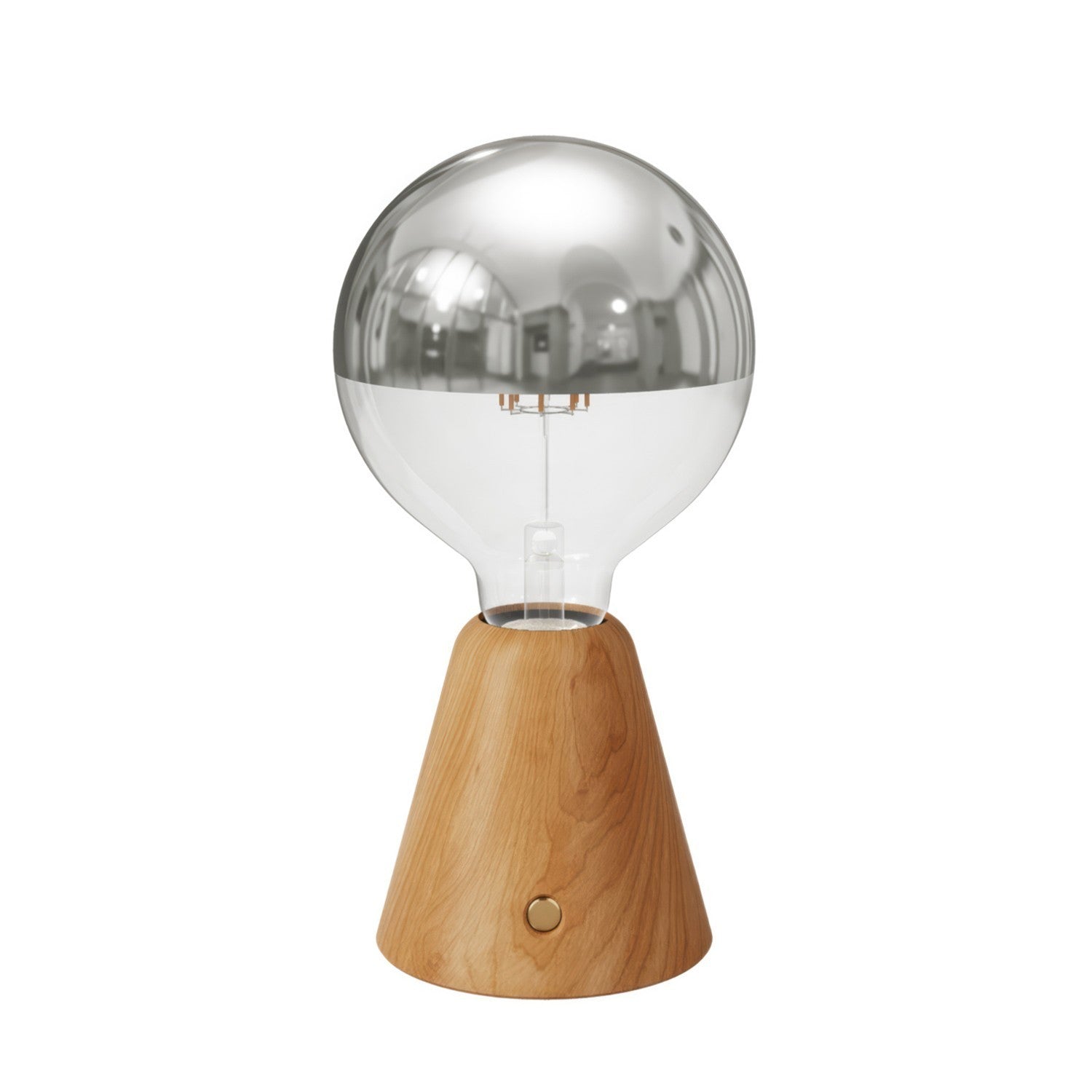 CABLESS01 LED Portable Lamp G125 Half Sphere Globe Light Bulb Set Neutral