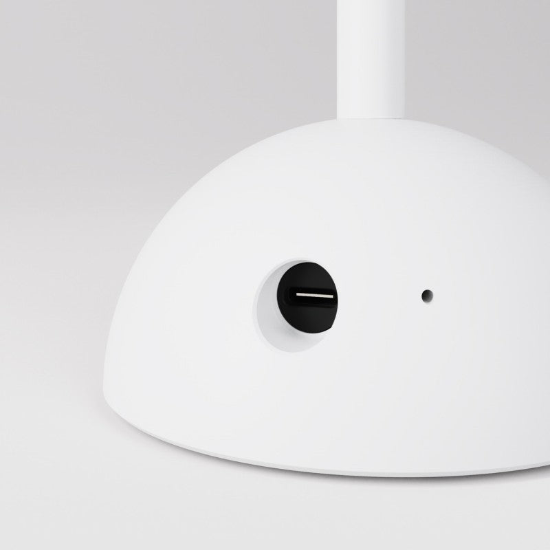 CABLESS02 LED Portable Lamp G125 Half Sphere Globe Light Bulb Set Black