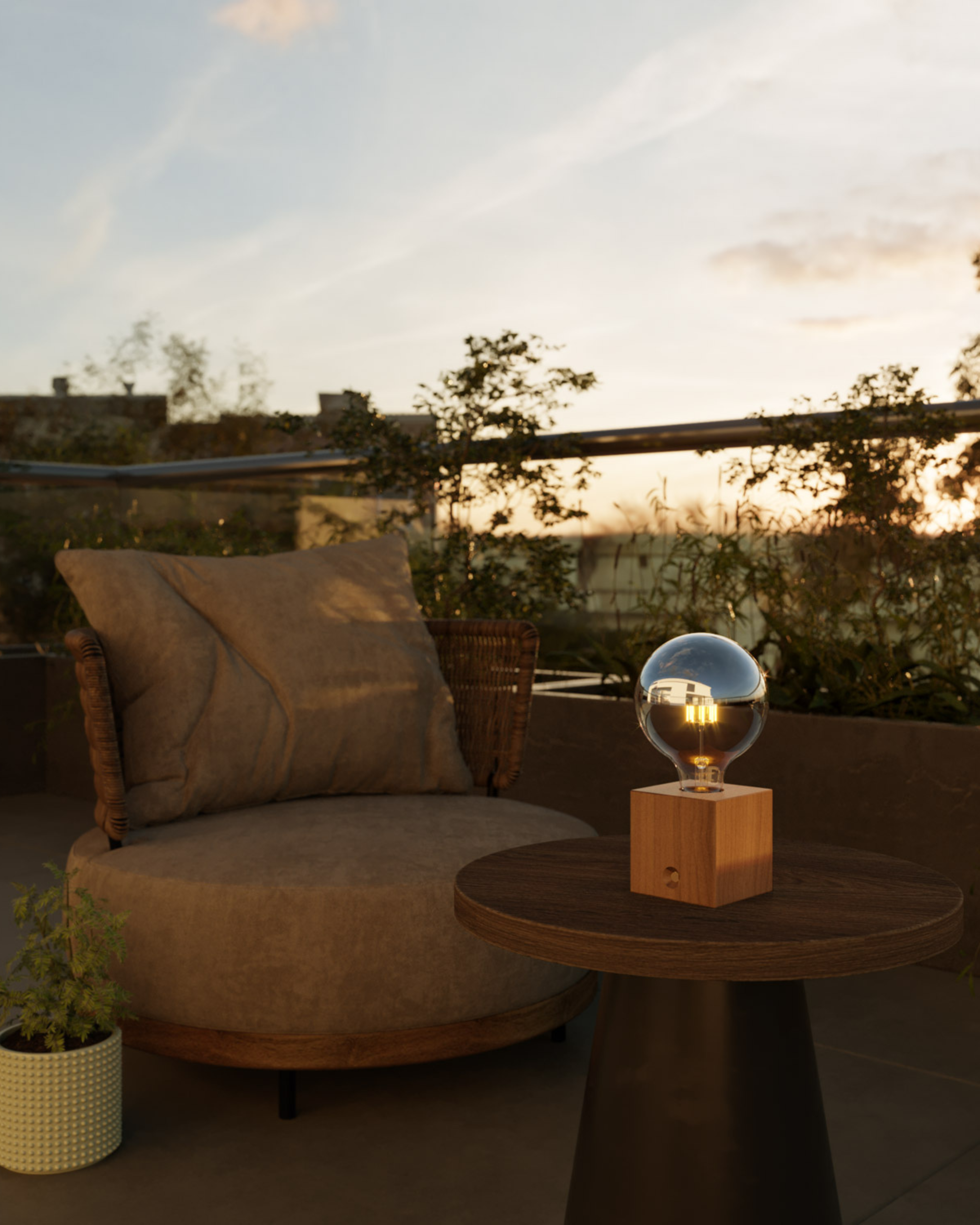 CABLESS03 LEDポータブルランプ G125 ライトバルブセット Neutral